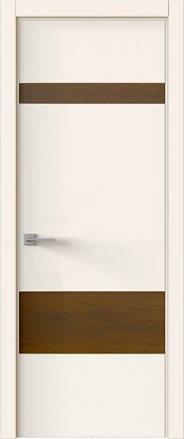 Межкомнатная дверь Tivoli К-4, цвет - Бежевая эмаль (RAL 9010), Без стекла (ДГ)