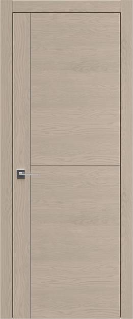 Межкомнатная дверь Tivoli Е-3, цвет - Дуб муар, Без стекла (ДГ)