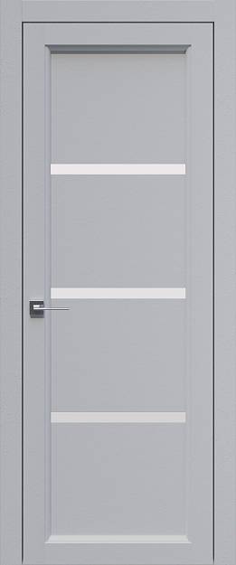 Межкомнатная дверь Sorrento-R Д3, цвет - Лайт-грей ST, Без стекла (ДГ)