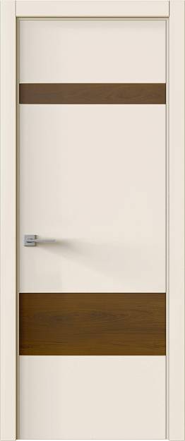Межкомнатная дверь Tivoli К-4, цвет - Жемчужная эмаль (RAL 1013), Без стекла (ДГ)