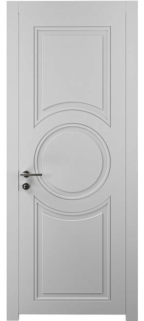 Межкомнатная дверь Ravenna Neo Classic, цвет - Серая эмаль (RAL 7047), Без стекла (ДГ)