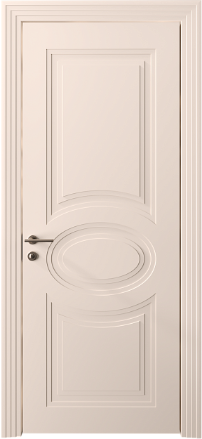 Межкомнатная дверь Florencia Neo Classic Scalino, цвет - Грязный Белый эмаль (RAL 070-90-05), Без стекла (ДГ)