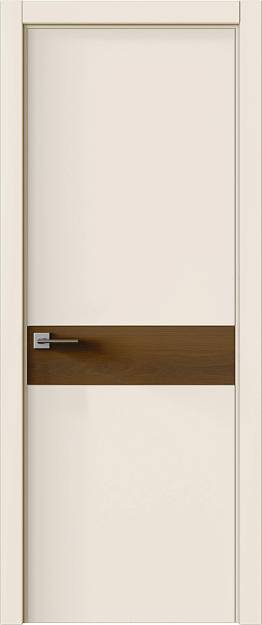 Межкомнатная дверь Tivoli И-4, цвет - Жемчужная эмаль (RAL 1013), Без стекла (ДГ)
