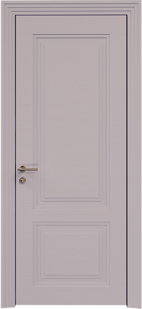Межкомнатная дверь Dinastia Neo Classic Scalino, цвет - Серый Флокс эмаль по шпону (RAL без номера), Без стекла (ДГ)