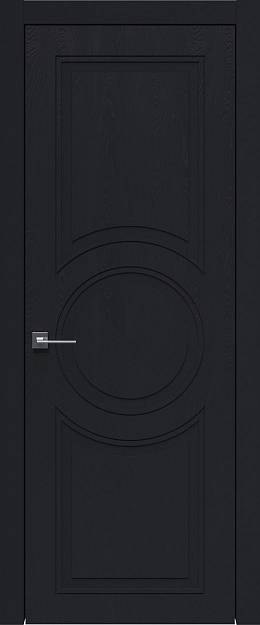 Межкомнатная дверь Ravenna Neo Classic, цвет - Черная эмаль по шпону (RAL 9004), Без стекла (ДГ)