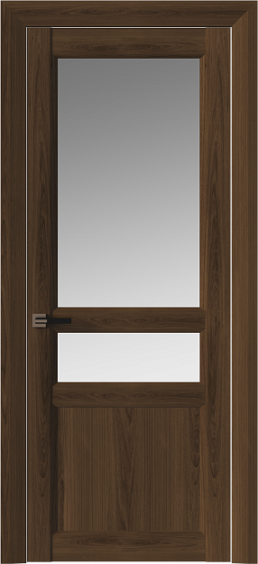 Межкомнатная дверь Imperia-R Neo Classic Decoro, цвет - Итальянский орех, Со стеклом (ДО)