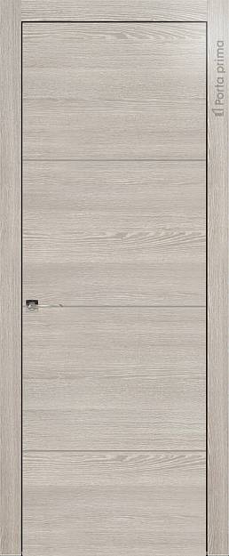 Межкомнатная дверь Tivoli Г-2, цвет - Серый дуб, Без стекла (ДГ)