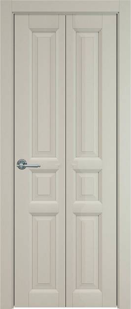 Межкомнатная дверь Porta Classic Imperia-R, цвет - Серо-оливковая эмаль (RAL 7032), Без стекла (ДГ)