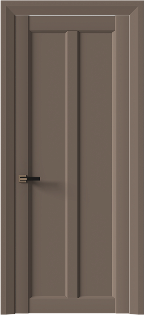 Межкомнатная дверь Prato Neo Classic Decoro, цвет - Коричневый Тик эмаль (RAL 050-50-10), Без стекла (ДГ)