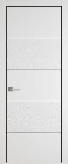 Межкомнатная дверь Tivoli Д-2, цвет - Белая эмаль-эмаль по шпону (RAL 9003), Без стекла (ДГ)