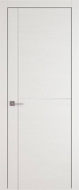 Межкомнатная дверь Tivoli Е-3, цвет - Бежевая эмаль по шпону (RAL 9010), Без стекла (ДГ)