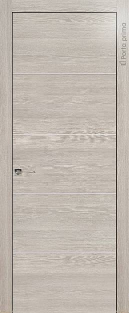 Межкомнатная дверь Tivoli Д-3, цвет - Серый дуб, Без стекла (ДГ)