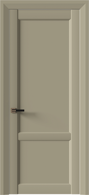 Межкомнатная дверь Dinastia Neo Classic Decoro, цвет - Серое Льняное волокно эмаль (RAL 075-70-10), Без стекла (ДГ)