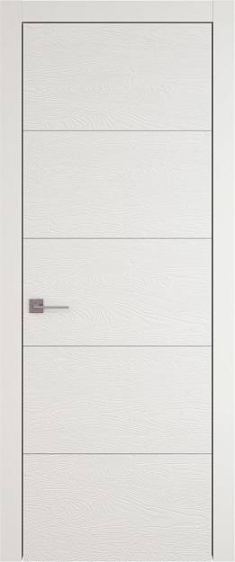 Межкомнатная дверь Tivoli Д-3, цвет - Бежевая эмаль по шпону (RAL 9010), Без стекла (ДГ)