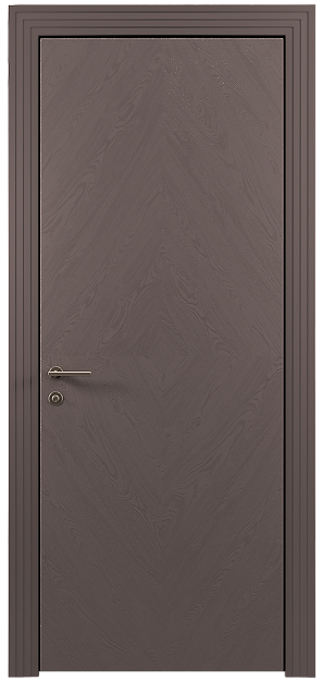 Межкомнатная дверь Tivoli К-1, цвет - Серо-Розовый мордовник эмаль по шпону (RAL 020-60-05), Без стекла (ДГ)