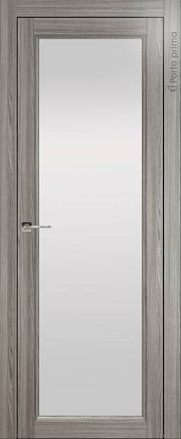 Межкомнатная дверь Sorrento-R Б4, цвет - Орех пепельный, Со стеклом (ДО)
