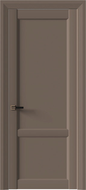 Межкомнатная дверь Dinastia Neo Classic Decoro, цвет - Коричневый Тик эмаль (RAL 050-50-10), Без стекла (ДГ)