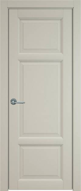 Межкомнатная дверь Siena, цвет - Серо-оливковая эмаль (RAL 7032), Без стекла (ДГ)
