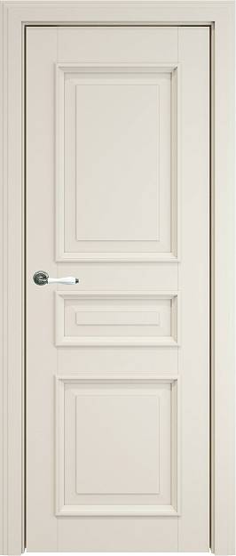Межкомнатная дверь Imperia-R LUX, цвет - Жемчужная эмаль (RAL 1013), Без стекла (ДГ)