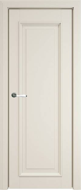 Межкомнатная дверь Domenica LUX, цвет - Жемчужная эмаль (RAL 1013), Без стекла (ДГ)