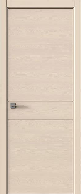 Межкомнатная дверь Tivoli И-2, цвет - Жемчужная эмаль по шпону (RAL 1013), Без стекла (ДГ)