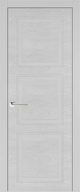 Межкомнатная дверь Milano Neo Classic, цвет - Серая эмаль по шпону (RAL 7047), Без стекла (ДГ)