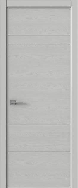 Межкомнатная дверь Tivoli К-2, цвет - Серая эмаль по шпону (RAL 7047), Без стекла (ДГ)