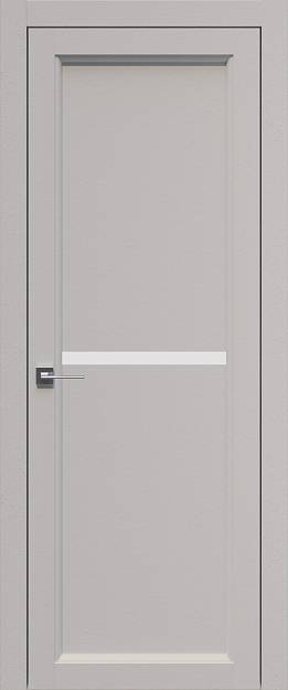Межкомнатная дверь Sorrento-R А3, цвет - Магнолия ST, Без стекла (ДГ)