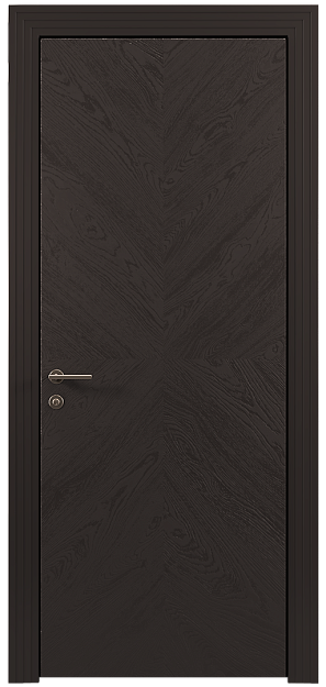 Межкомнатная дверь Tivoli И-1, цвет - Теплый Серый эмаль по шпону (RAL 040-60-05), Без стекла (ДГ)
