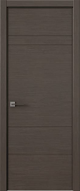 Межкомнатная дверь Tivoli К-2, цвет - Дуб графит, Без стекла (ДГ)