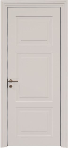 Межкомнатная дверь Siena Neo Classic Scalino, цвет - Белая эмаль по шпону (RAL 9003), Без стекла (ДГ)