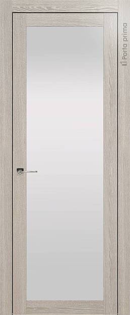 Межкомнатная дверь Tivoli З-3, цвет - Серый дуб, Со стеклом (ДО)