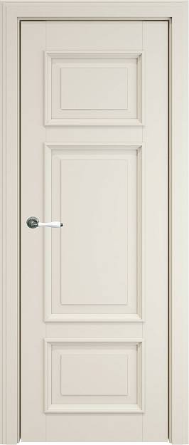 Межкомнатная дверь Siena LUX, цвет - Жемчужная эмаль (RAL 1013), Без стекла (ДГ)