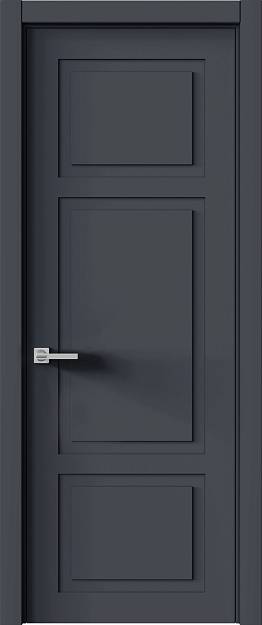 Межкомнатная дверь Tivoli К-5, цвет - Графитово-серая эмаль (RAL 7024), Без стекла (ДГ)