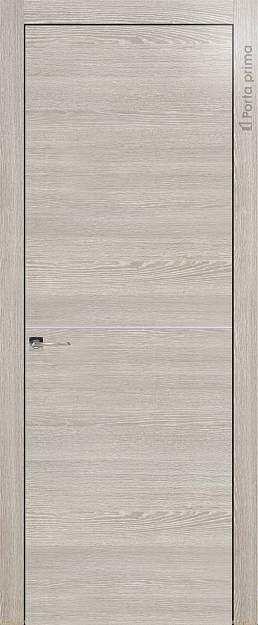 Межкомнатная дверь Tivoli Б-3, цвет - Серый дуб, Без стекла (ДГ)