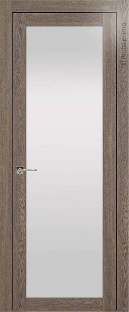 Межкомнатная дверь Tivoli З-2, цвет - Дуб антик, Со стеклом (ДО)