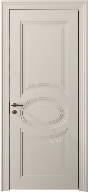 Межкомнатная дверь Florencia Neo Classic Scalino, цвет - Бежевая эмаль (RAL 9010), Без стекла (ДГ)
