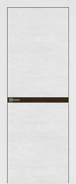 Межкомнатная дверь Tivoli Б-4, цвет - Белая эмаль по шпону (RAL 9003), Без стекла (ДГ)