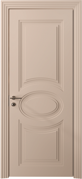 Межкомнатная дверь Florencia Neo Classic Scalino, цвет - Серый цемент эмаль (RAL 060-70-10), Без стекла (ДГ)