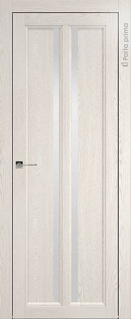 Межкомнатная дверь Sorrento-R Е4, цвет - Белый ясень (nano-flex), Без стекла (ДГ)