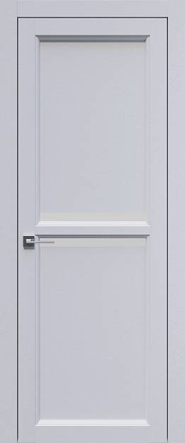 Межкомнатная дверь Sorrento-R Д1, цвет - Белый ST, Без стекла (ДГ)