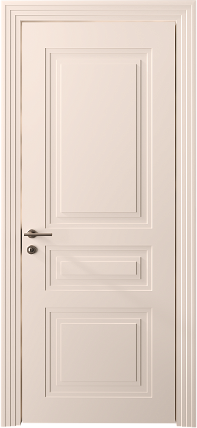 Межкомнатная дверь Imperia-R Neo Classic Scalino, цвет - Бежевый Мел эмаль (RAL 075-80-10), Без стекла (ДГ)