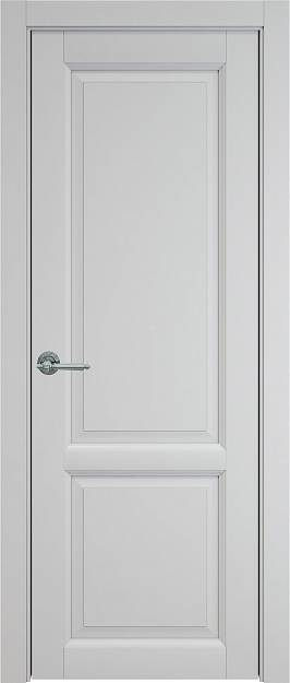 Межкомнатная дверь Dinastia, цвет - Серая эмаль (RAL 7047), Без стекла (ДГ)