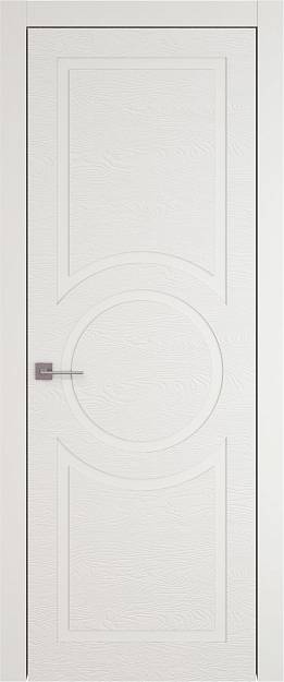 Межкомнатная дверь Tivoli М-5, цвет - Бежевая эмаль по шпону (RAL 9010), Без стекла (ДГ)