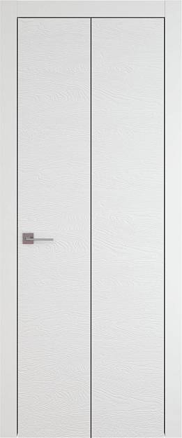 Межкомнатная дверь Tivoli А-2 Книжка, цвет - Белая эмаль по шпону (RAL 9003), Без стекла (ДГ)