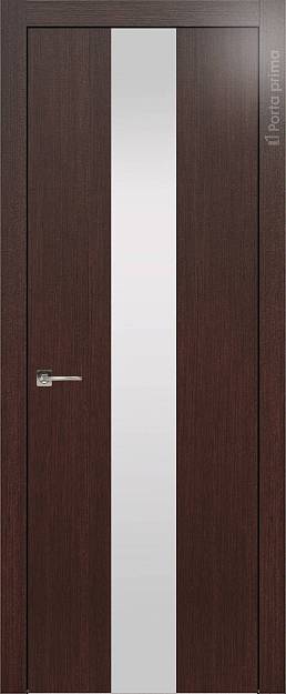 Межкомнатная дверь Tivoli Ж-1, цвет - Венге, Со стеклом (ДО)