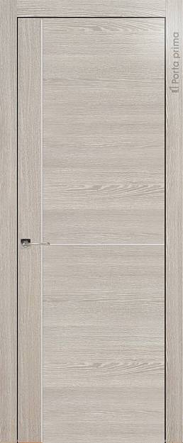 Межкомнатная дверь Tivoli Е-3, цвет - Серый дуб, Без стекла (ДГ)