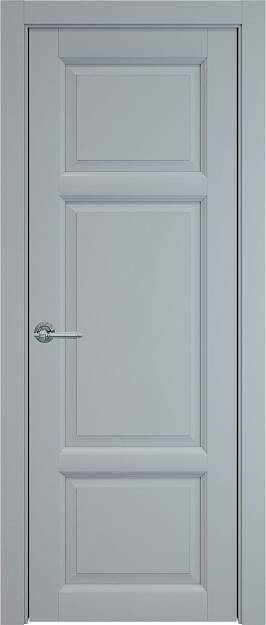 Межкомнатная дверь Siena, цвет - Серебристо-серая эмаль (RAL 7045), Без стекла (ДГ)