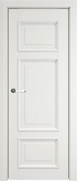 Межкомнатная дверь Siena LUX, цвет - Белая эмаль (RAL 9003), Без стекла (ДГ)