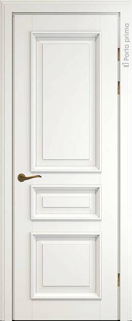 Межкомнатная дверь Imperia-R LUX, цвет - Бежевая эмаль (RAL 9010), Без стекла (ДГ)
